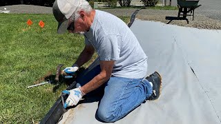 How to Install a Gravel Parking Strip Part 1 – Site Preparation – DIY [upl. by Bertha972]