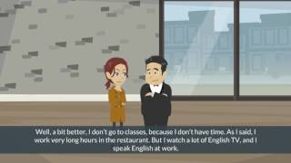 General English CEFR A2  Conversation 1 [upl. by Naejeillib]