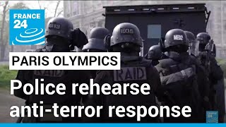 In the run up to the Olympics France rehearses antiterror response • FRANCE 24 English [upl. by Macmullin]