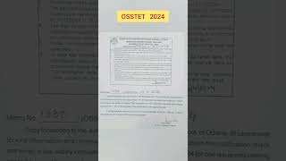 OSSTET Notification 2024jobs profile osstet osstet2024 [upl. by Attiuqehs]