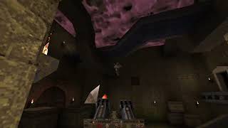 Quake  MapCenter Retrojam2  Librarian Deception  All Secrets [upl. by Buckingham]