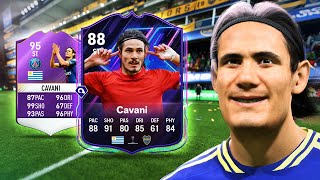 88 Flashback SBC Cavani is a real THROWBACK ⏳ FC 25 Player Review [upl. by Scarface]