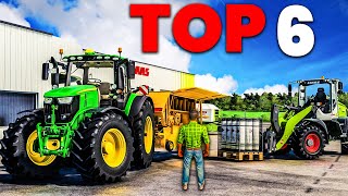 TOP 6 Best Realistic MODS  SCRIPTS Part 2  Farming Simulator 19 [upl. by Nylinej12]