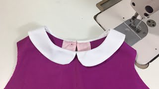 The most popular COLLAR models  Collar Sewing Techniques  Essential sewing tips and tricks 16 [upl. by Anivas]