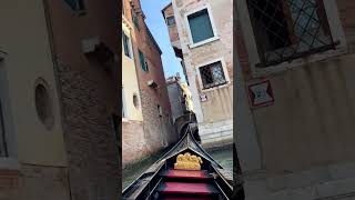 Discover Venice Mustsee Stunning Gondola Ride Through the Iconic Grand Canal in Fast Forward 🌍✨🤩👀😘 [upl. by Sinnoda]