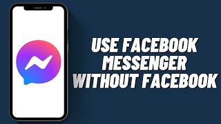 How To Use Facebook Messenger Without Facebook 2023 [upl. by Hylton]