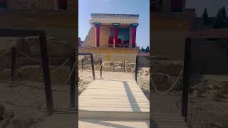 travel greektourism greece knossos crete [upl. by Estrella]