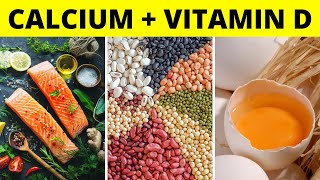 9 Foods High In Calcium and Vitamin D [upl. by Atikram325]