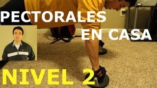 Entrenamiento Para Pectorales En Casa  NIVEL 2 [upl. by Letnuhs]