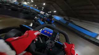 TeamSport Gosport EKarting TinTops Feature Race Reverse Grid 020524 [upl. by Mars62]