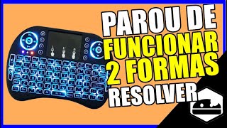 MINI TECLADO NÃO FUNCIONA 2 FORMAS COMO RESOLVER PROBLEMA KEYBOARD  CANAL IODROID [upl. by Nywg]