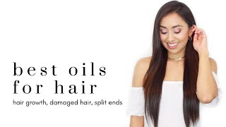 5 Best Oils for Healthy Hair  Oils for Hair Growth [upl. by Aira]