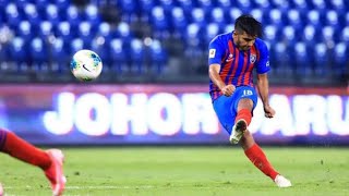 Leandro Velázquez Amazing Free Kick  JDT FC 2020 [upl. by Leber]