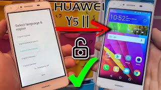 Huawei Y5 ll FRP Bypass amp Google Account Unlock [upl. by Pasco]