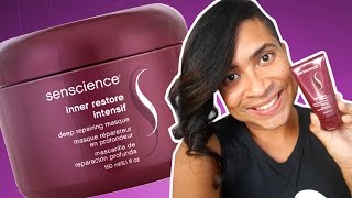 💜 Melhor máscara da vida  INNER RESTORE SENSCIENCE 18 Novembro [upl. by Henleigh948]