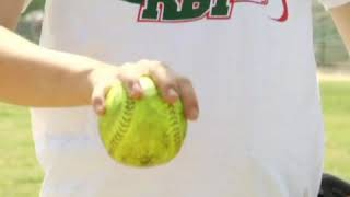 Softball Pitching 2Seam Fastball Grip [upl. by Schuler]