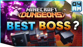 THE BEST BOSS Ranking ALL 12 Bosses From Worst To Best in Minecraft Dungeons [upl. by Nimref]