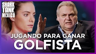 ¡Negociando con la mejor golfista latinoamericana 🏌🏻‍♀️  Shark Tank México [upl. by Ocirred]