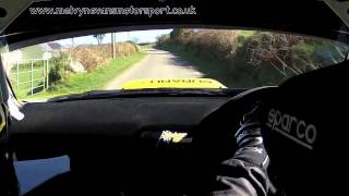 West Cork Rally 2014Melvyn EvansPatrick WalshIncarStage 1Ring [upl. by Feledy]