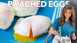 How to Make Perfect POACHED EGGS  Cooking Basics [upl. by Agle]