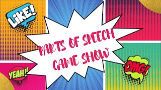 Parts of Speech Game Show [upl. by Aiekram]