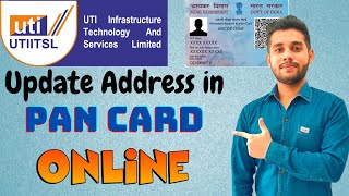 How to Update Address in Pan Card Online  UTIITSL  Pan Card Address Change [upl. by Cid]