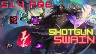 LoL S14 PBE  SHOTGUN SWAIN [upl. by Heidt]