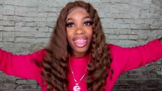 Its a Wig 5G TRUE HD Lace Front Wig Crimped Hair 5 [upl. by Eanahc]