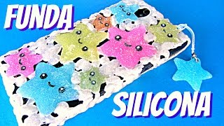 Cómo hacer FUNDAS CASERAS para CELULAR MOVIL de SILICONA [upl. by Parish]