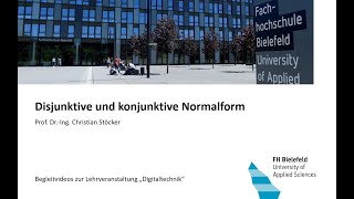 Disjunktive und konjunktive Normalformen [upl. by Azne833]