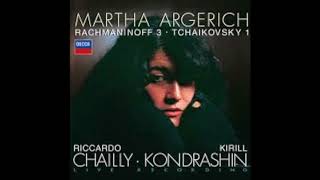 Martha Argerich Rachmaninov Piano Concerto No 3 [upl. by Ronn247]