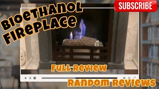 Bioethanol Fireplace  Full Review  how to use and safety tips [upl. by Elena]