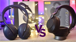 Bose 700 UC vs Jabra Evolve2 85 Comparison Review  Call Quality Tests [upl. by Shivers]