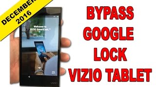 How to UNLOCK GOOGLE amp RESET Vizio® Smartcast® Tablet Remote Control  XR6P10 XR6M10 [upl. by Thurmann]