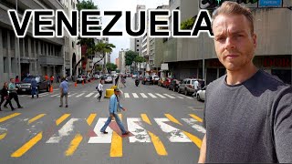 WALKING STREETS OF CARACAS VENEZUELA Crisis Visible [upl. by Manchester]