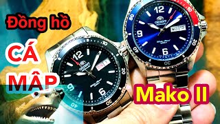 Review đồng hồ Orient Mako 2 phiên bản Nhật Nội địa  Đồng hồ Quang Lâm [upl. by Margy903]