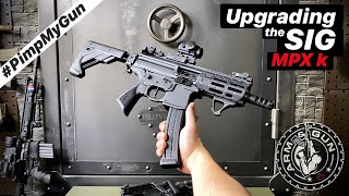 Upgrading the SIG MPX k  Radian Lantac Rattler amp much more  PimpMyGun [upl. by Hayouqes468]