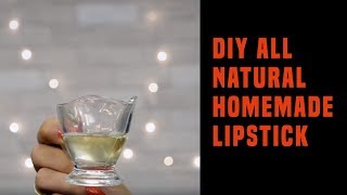 DIY All Natural Homemade Lipstick [upl. by Ulric100]