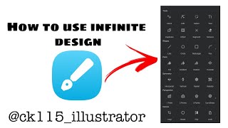 How to use infinite design  Cartoon photo editing tutorial  Step by step  ck115illustrator [upl. by Ahtnamas511]