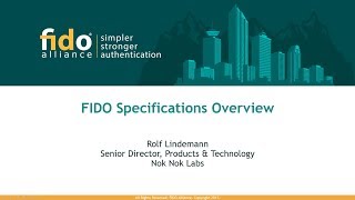 FIDO Alliance iSEC partners webinar [upl. by White]