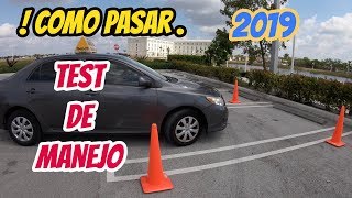 DMV DRIVING TEST SPANISH VERSIONEXAMEN DE MANEJO PRACTICODRIVING TV [upl. by Aihsrop]