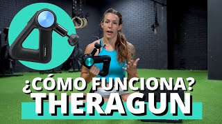 Pistola de Masaje Theragun  Aprende a utilizarla correctamente  Fisioterapia Deportiva [upl. by Celeski]