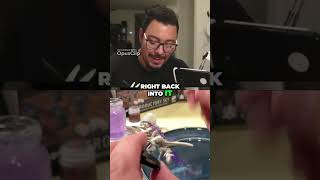 How was your first miniature painting miniaturepainting warhammer40k [upl. by Naelopan132]