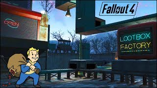 A Fully Automated Lootbox Factory 🛄 Fallout 4 No Mods Shop Class [upl. by Kimmy]