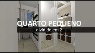 QUARTO PEQUENO DIVIDIDO EM 2 [upl. by Naivaf712]