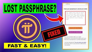 ✔💯👉Pi Network Passphrase Recovery  Simple and Quick Guide TAGALOG [upl. by Suiradal717]