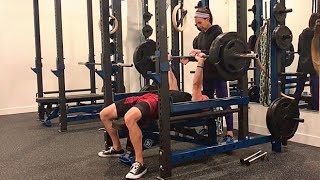 Bench Press Neural Drive Drop Set [upl. by Seebeck]