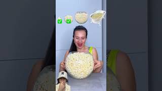 MAKAN CEMILAN POPCORN SATU BAK MANDI ‼️shorts funny dubbing [upl. by Ffej]