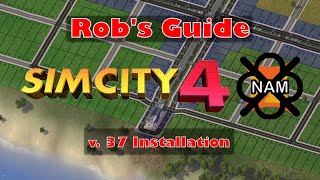 Simcity 4 Tutorial  How to upgrade toinstall the Network Addon Mod [upl. by Vizzone]