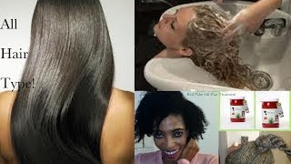 How To Do A Red Palm Oil Hair Treatment Red Palm Oil Benefits For Hair [upl. by Mulry]